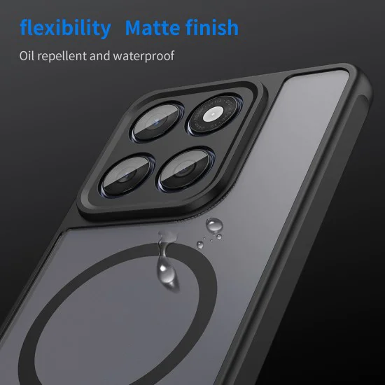 Калъф за Motorola Edge 60 / 60 Fusion - HaloFrost II MagSafe - Черен