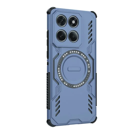 Калъф за Motorola Edge 60 / Edge 60 Fusion - ArmorMag Case - син