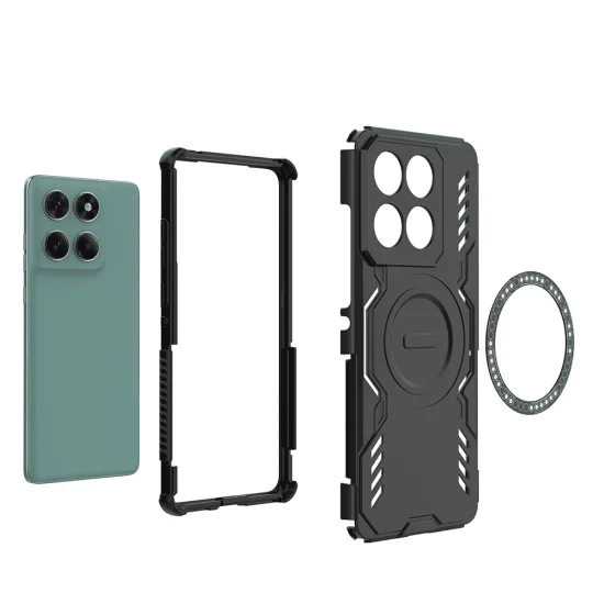 Калъф за Motorola Edge 60 / Edge 60 Fusion - ArmorMag Case - син