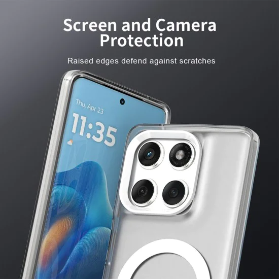 Калъф за Motorola Edge 60 / Edge 60 Fusion - CandyCase MagSafe - Бял