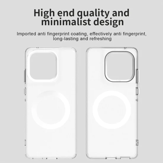 Калъф за Motorola Edge 60 / Edge 60 Fusion - CandyCase MagSafe - Бял
