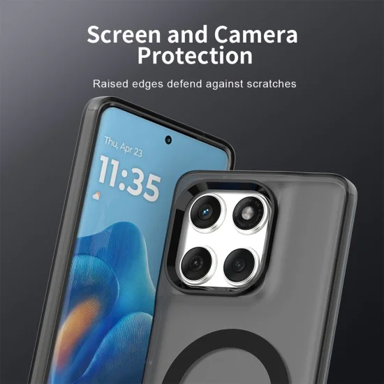 Калъф за Motorola Edge 60 / Edge 60 Fusion - CandyCase MagSafe - Черен