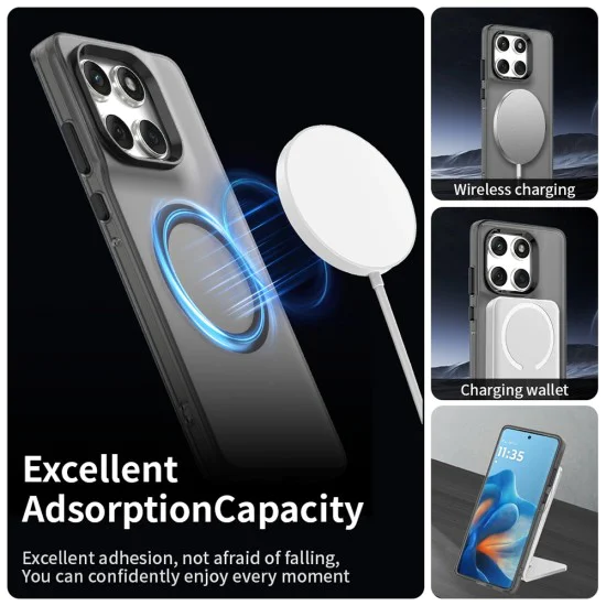Калъф за Motorola Edge 60 / Edge 60 Fusion - CandyCase MagSafe - Черен
