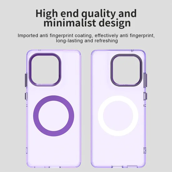 Калъф за Motorola Edge 60 / Edge 60 Fusion - CandyCase MagSafe - Лилав