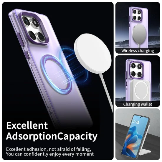 Калъф за Motorola Edge 60 / Edge 60 Fusion - CandyCase MagSafe - Лилав