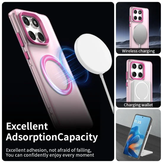 Калъф за Motorola Edge 60 / Edge 60 Fusion - CandyCase MagSafe - Розов