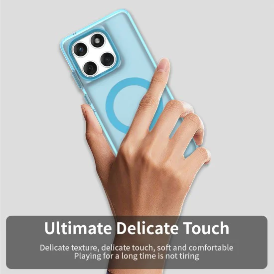 Калъф за Motorola Edge 60 / Edge 60 Fusion - CandyCase MagSafe - Син
