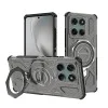 Калъф за Motorola Edge 60 / Edge 60 Fusion - Carbon Shield PRO - Smoke Black