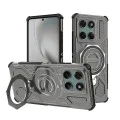 Калъф за Motorola Edge 60 / Edge 60 Fusion - Carbon Shield PRO - Smoke Black