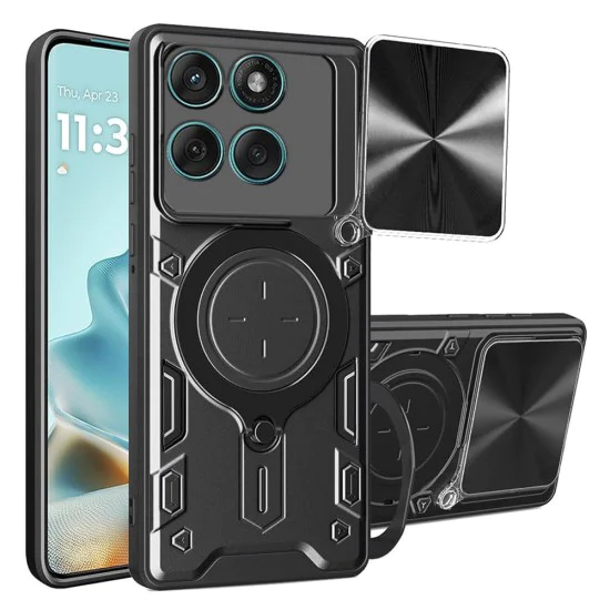 Калъф за Motorola Edge 60 / Edge 60 Fusion - Techsuit - CamGuard Pro - Черен