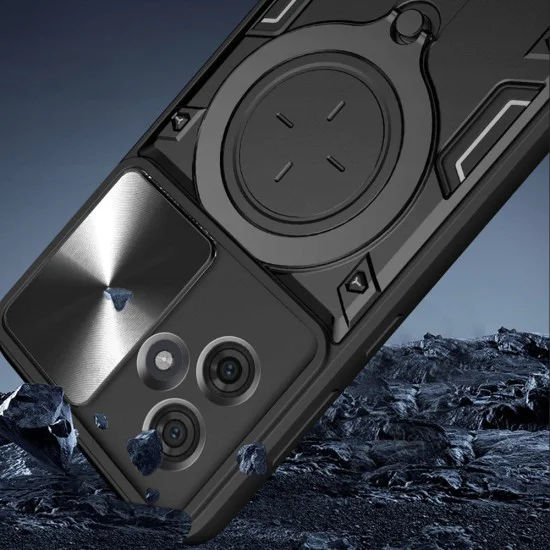 Калъф за Motorola Edge 60 / Edge 60 Fusion - Techsuit - CamGuard Pro - Черен
