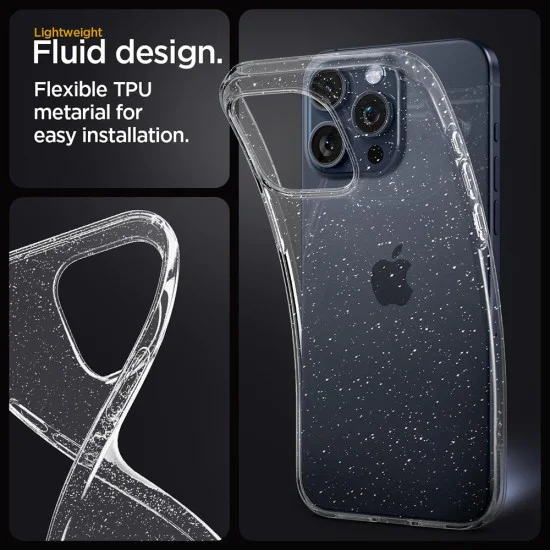 Калъф за Motorola Edge 60 / Edge 60 Fusion - Techsuit - Серия SparkleSkin - Прозрачен
