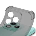 Калъф за Motorola Edge 60 / Edge 60 Fusion - Techsuit - Удароустойчив Clear Silicone MagSafe - Опушено Черен