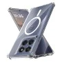 Калъф за Motorola Edge 60 / Edge 60 Fusion - Techsuit - Удароустойчив Clear Silicone MagSafe - Прозрачен