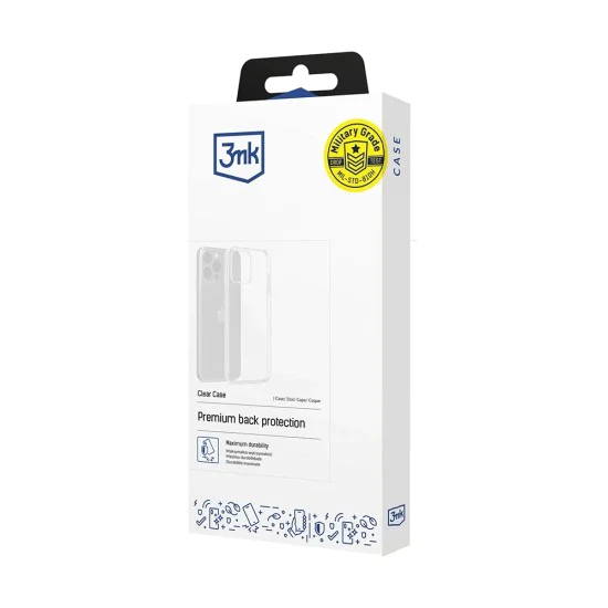 Калъф за Motorola Edge 60 Pro - 3mk - Прозрачен Case - Прозрачен