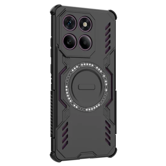Калъф за Motorola Edge 60 Pro - ArmorMag Case - черен