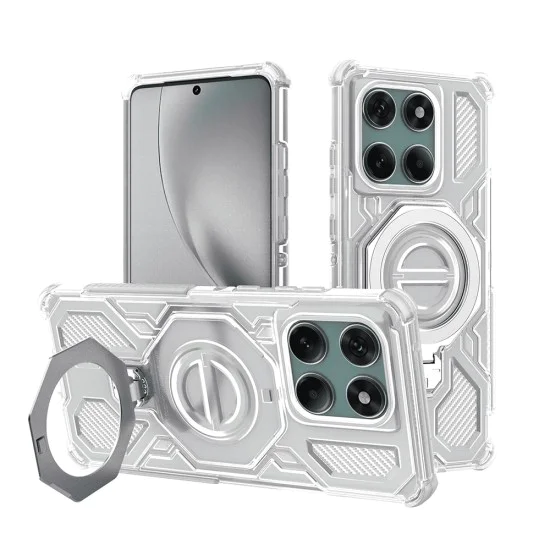 Калъф за Motorola Edge 60 Pro - Carbon Shield PRO - Бял
