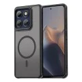 Калъф за Motorola Edge 60 Pro - HaloFrost II MagSafe - Черен