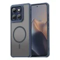 Калъф за Motorola Edge 60 Pro - HaloFrost II MagSafe - Тъмно Blue