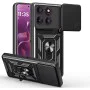 Калъф за Motorola Edge 60 Pro - Techsuit - CamShield Series - Черен