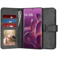 Калъф за Motorola Edge 60 Pro - Techsuit - Diary Book - Черен