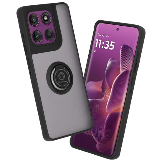 Калъф за Motorola Edge 60 Pro - Techsuit - Glinth - Черен