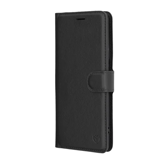 Калъф за Motorola Edge 60 Pro - Techsuit - Leather Folio - Черен