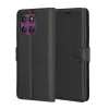 Калъф за Motorola Edge 60 Pro - Techsuit - Leather Folio - Черен