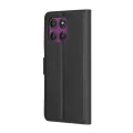 Калъф за Motorola Edge 60 Pro - Techsuit - Leather Folio - Черен
