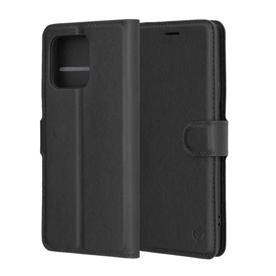 Калъф за Motorola Edge 60 Pro - Techsuit - Leather Folio - Черен