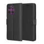 Калъф за Motorola Edge 60 Pro - Techsuit - Leather Folio - Черен