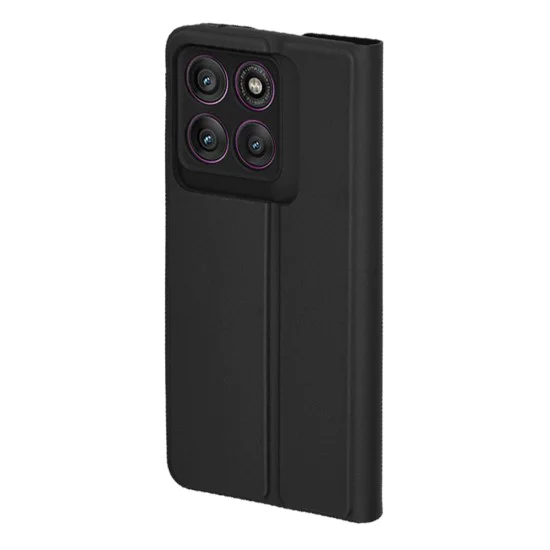 Калъф за Motorola Edge 60 Pro - Techsuit - Magskin Book - Черен