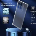 Калъф за Motorola Edge 60 Pro - Techsuit - Удароустойчив Clear Silicone - Прозрачен