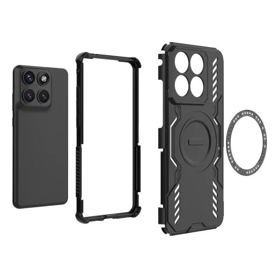 Калъф за Motorola Edge 70 Fusion - ArmorMag Case - Techsuit - Син