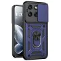 Калъф за Motorola Edge 70 Fusion - CamShield Series - Techsuit - Син