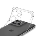 Калъф за Motorola Edge 70 Fusion - Shockproof Clear Silicone - Techsuit - Прозрачен