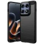 Калъф за Motorola Edge 70 Pro - Carbon Silicone - Techsuit - Черен