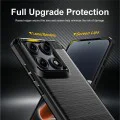 Калъф за Motorola Edge 70 Pro - Carbon Silicone - Techsuit - Черен