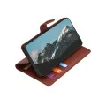Калъф за Motorola Edge 70 Pro - Leather Folio - Techsuit - Кафяв