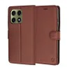 Калъф за Motorola Edge 70 Pro - Leather Folio - Techsuit - Кафяв