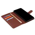 Калъф за Motorola Edge 70 Pro - Leather Folio - Techsuit - Кафяв
