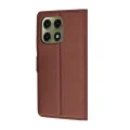 Калъф за Motorola Edge 70 Pro - Leather Folio - Techsuit - Кафяв