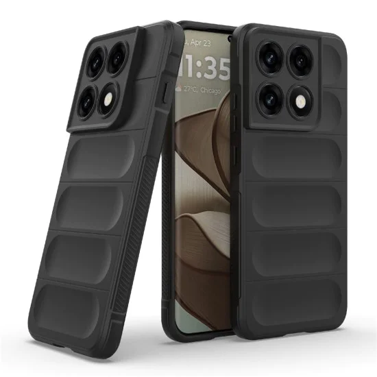 Калъф за Motorola Edge 70 Pro - Magic Shield - Techsuit - Черен
