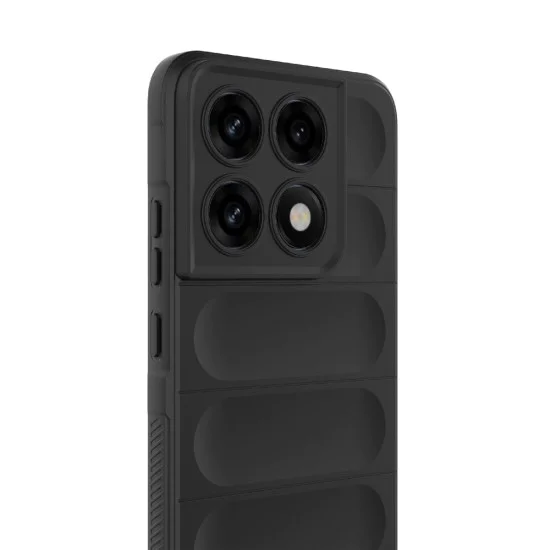 Калъф за Motorola Edge 70 Pro - Magic Shield - Techsuit - Черен