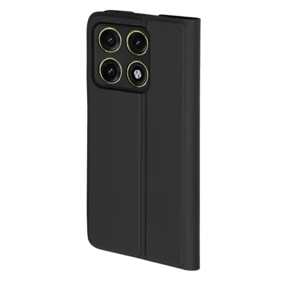Калъф за Motorola Edge 70 Pro - Magskin Book - Techsuit - Черен