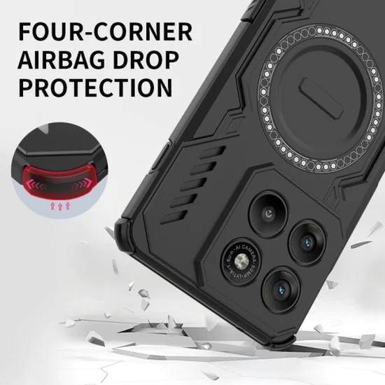 Калъф за Motorola Edge 70 - Techsuit ArmorMag Case - Черен