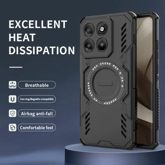 Калъф за Motorola Edge 70 - Techsuit ArmorMag Case - Черен