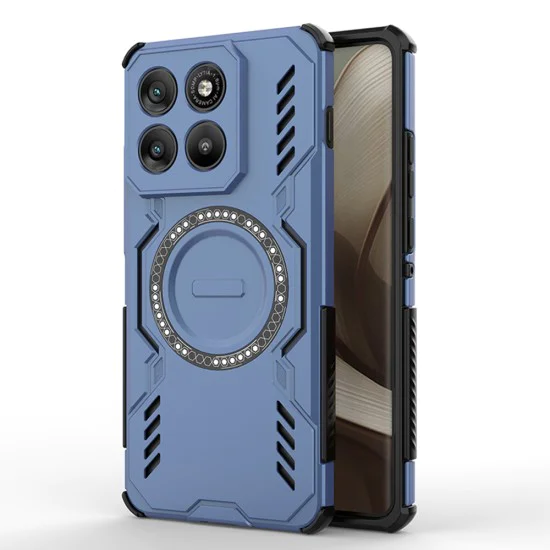 Калъф за Motorola Edge 70 - Techsuit ArmorMag Case - Син
