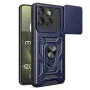 Калъф за Motorola Edge 70 - Techsuit CamShield Series - Син