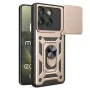 Калъф за Motorola Edge 70 - Techsuit CamShield Series - Златист